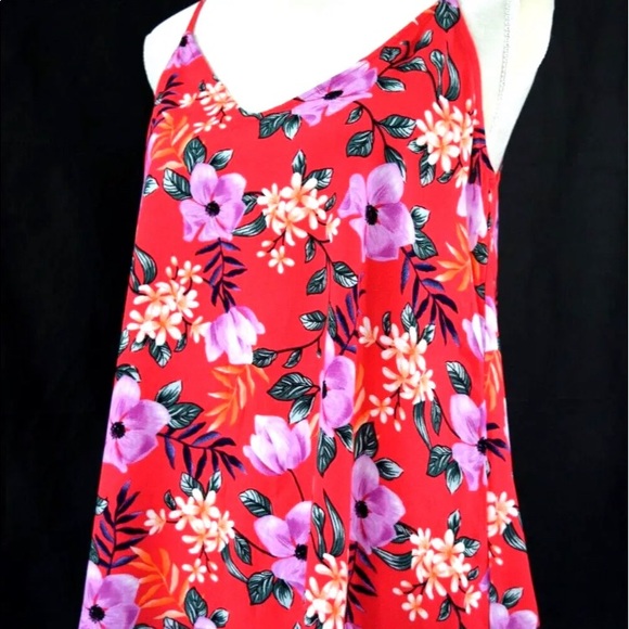 NEW Francesca's pretty Summer top Adjustable straps Flattering back, Sz … - Picture 3 of 6